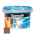 Затирка цементная Ceresit CE40 №47 сиена 2кг 1956552