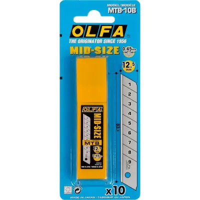 Лезвия OLFA 12,5мм сегментированные для OL-MT-1 OL-MTB-10B