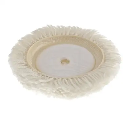Насадка Matrix полировальная "под липучку", 125 мм, плетеная шерстяная нить