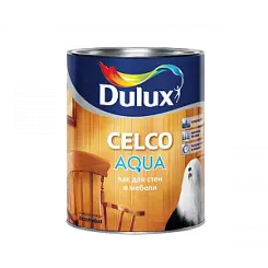 Лак для дерева на водной основе Dulux Celco Aqua 10 матовый 1 л.