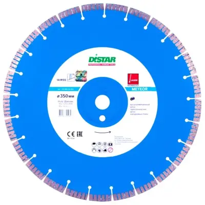 Диск алмазный Distar 1A1RSS/C3-W 600x4,5/3,5x12x25,4-42 F4 Meteor 12385055034