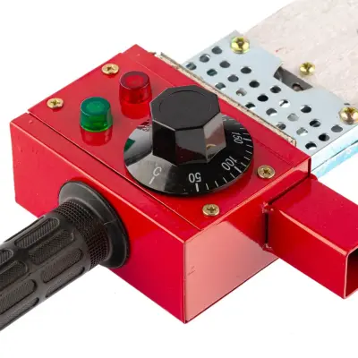 Аппарат для сварки пласт. труб КW800 800 Вт 300 °C насадки 20-25-32-40-50-63 мм мет.кейс// Kronwerk