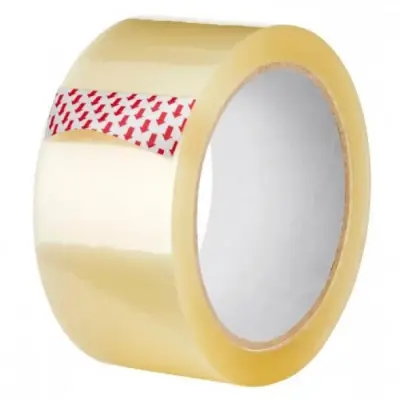 Клейкая лента упаковочная Ultima 40 мкм, прозрачная, 50 мм х 66 м Ulttapetr5066