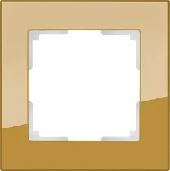 Рамка на 1 пост Werkel бронзовый  WL01-Frame-01