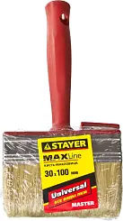 Макловица STAYER MASTER UNIVERSAL светлая щетина пластмассовый корпус 30х100мм 01824-10