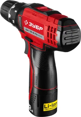 Дрель-шуруповерт 12В Li-Ion 2 АКБ ЗУБР