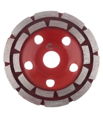 Чашка алмазная 125х22,2 сегментная двухрядная TEAMDIAMONDPRO STANDARD