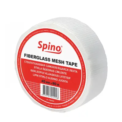 Лента для регипсовых плит SPINO 45мм х 80м 60 г/м2 7964580