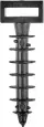 Дюбель под хомут-стяжку ДХС, 8 x 45 мм, 100 шт, нейлоновый, ЗУБР