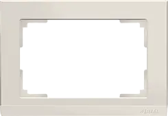 Рамка для двойной розетки слоновая кость WERKEL WL04-Frame-01-DBL-ivory
