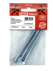 Шуруп сантехнический Глухарь FIXXTOOLS 8.0х100мм DIN 571 упак 3шт