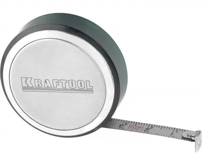 Рулетка KRAFTOOL SuperKompakt 2м х 8мм корпус из нержавеющей стали 34147-02