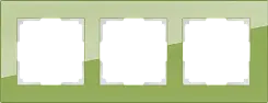 Рамка на 3 поста Werkel фисташковый  WL01-Frame-03
