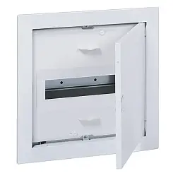 Шкаф встраиваемый UK 510E на 12(14) модулей мет.дв., белый / ABB