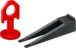 ЗУБР СВП 1,0 мм зажим для системы выравнивания плитки, 100 шт