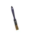 DeltaRoll Кисть со смешанной светлой щетиной, фиолетовая ручка, 20х13,5 мм