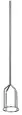 Миксер-насадка для штукатурных смесей ЗУБР ПРОФЕССИОНАЛ хвостовик шестигранный 100х590мм 06035-10-59