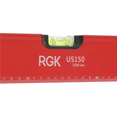 Уровень строительный RGK U5150 1500мм магнитный