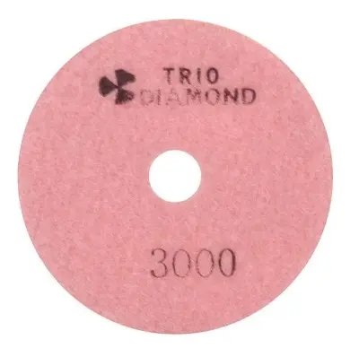 Диск алмазный Trio-Diamond АГШК шлифовальный ЧЕРЕПАШКА 100мм №3000 (M) 343000