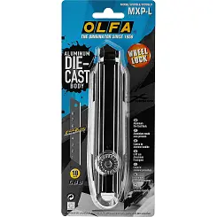 Нож OLFA 18мм цельная алюминиевая рукоятка X-design OL-MXP-L