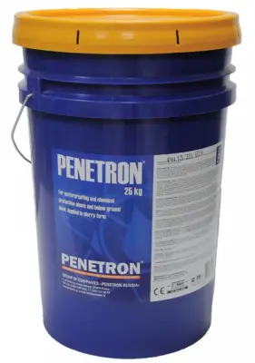 Гидроизоляционная смесь сухая проникающая PENЕTRON 25кг
