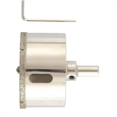 Сверло алмазное по керамограниту, 68 х 67 мм, 3-гранный хвостовик// Matrix