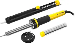 Набор STAYER "PROFI" PROTerm для паяльных работ, 55300 шприц подставка припой, 30 Вт