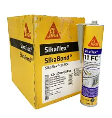 Клей-герметик Sikaflex-11FC+ полеуретановый серый 300мл 86886