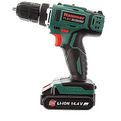 Аккумуляторная дрель-шуруповерт HAMMER 14,4В Flex ACD145Li