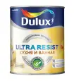 Краска DULUX Ultra Resist для кухни и ванной, матовая база BW 1л Краска DULUX Ultra Resist для кухни и ванной, матовая база BW 1л