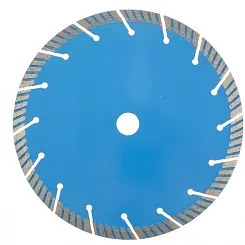 Диск алмазный Барс Турбо-сегментный ф230х22,2 мм, сухой рез 73089