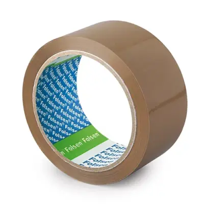 Лента упаковочная SPINO 48мм х 66м коричневая акрил 25 µm 76010