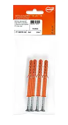 Дюбель фасадный Mungo MBR-S 8х60мм с шурупом PZ3 1120907 FT-упак 4шт