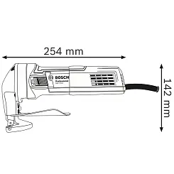 Электрические листовые ножницы BOSCH 750Bт GSC 75-16 0601500500