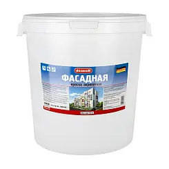 Краска фасадная PUFAS Decoself Основа A морозостойкая, белая 40кг