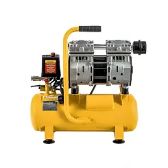 Компрессор DLS650/10 безмаслянный малошумный 650 Вт, 120 л/мин,ресивер 10 л// Denzel