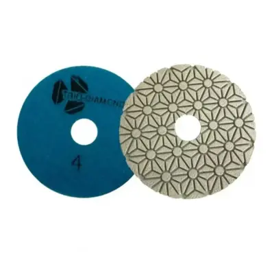 Диск алмазный Trio-Diamond АГШК шлифовальный ЧЕРЕПАШКА 100мм Шаг 4 (M) 500400