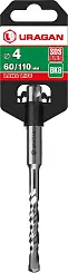 URAGAN Бур SDS-plus 4 х 110 мм