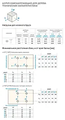 Шуруп конструкционный по дереву с потайной головкой 6×200мм (100шт) с покрытием желтый цинк 310620