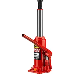Домкрат гидравлический бутылочный в кейсе STAYER RED FORCE 2т 181x345мм