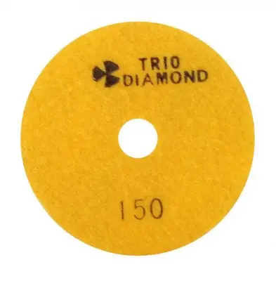 Диск алмазный Trio-Diamond АГШК шлифовальный ЧЕРЕПАШКА 100мм №150 (M) 340150