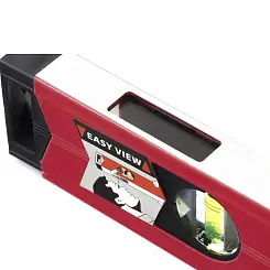 Уровень алюминиевый магнитный Matrix 400 мм фрезерованный 3 глазка усиленный 34704