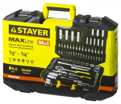 Набор инструмента STAYER MASTER 94 универсальный 94 предмета 27760-H94