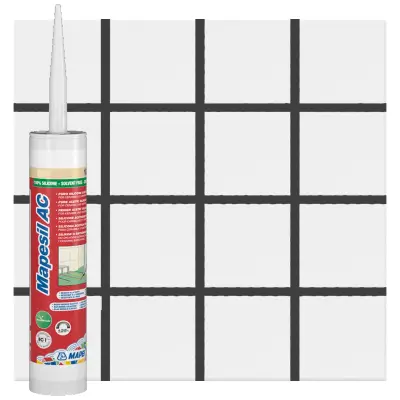 Клей-герметик MAPEI MAPESIL AC силиконовый 310мл №149 Вулканический Пепел 4814942IT