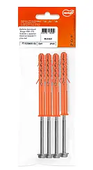 Дюбель фасадный Mungo MBK-STBf 10х80мм с шурупом HEX/T40 1120608f FT-упак 4шт