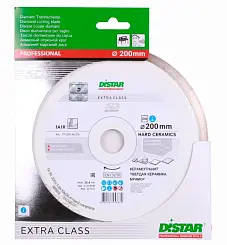 Диск алмазный DISTAR Hard ceramics сплошной 200х1,6х10х25,4мм 11120048015