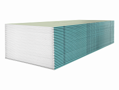 Гипсокартон Knauf ГКЛВ 3000х1200х12,5мм влагостойкий 801193