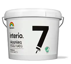 BECKERS INTERIO VAGGFARG 07 краска моющаяся для стен и потолков, матовая, база A (9л)