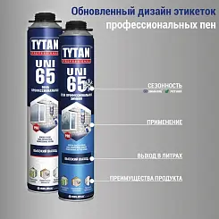 Пена монтажная TYTAN Professional 65 UNI 750мл