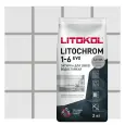 Затирка цементная Litokol Litochrom EVO 1-6 LE 105 серебристо-серый 2кг 500090002
